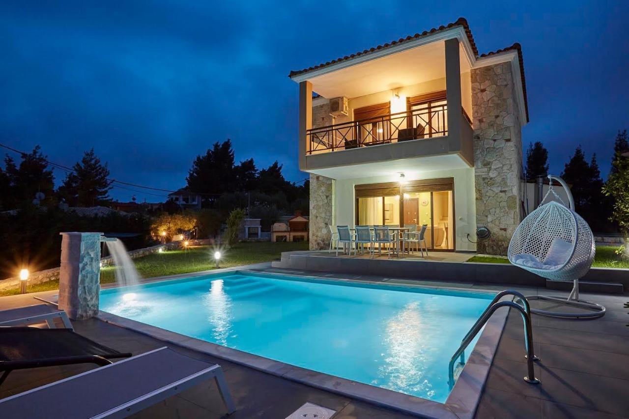 Earthy Boutique Luxurious House -Marble Luxury House Villa Paliúri Kültér fotó