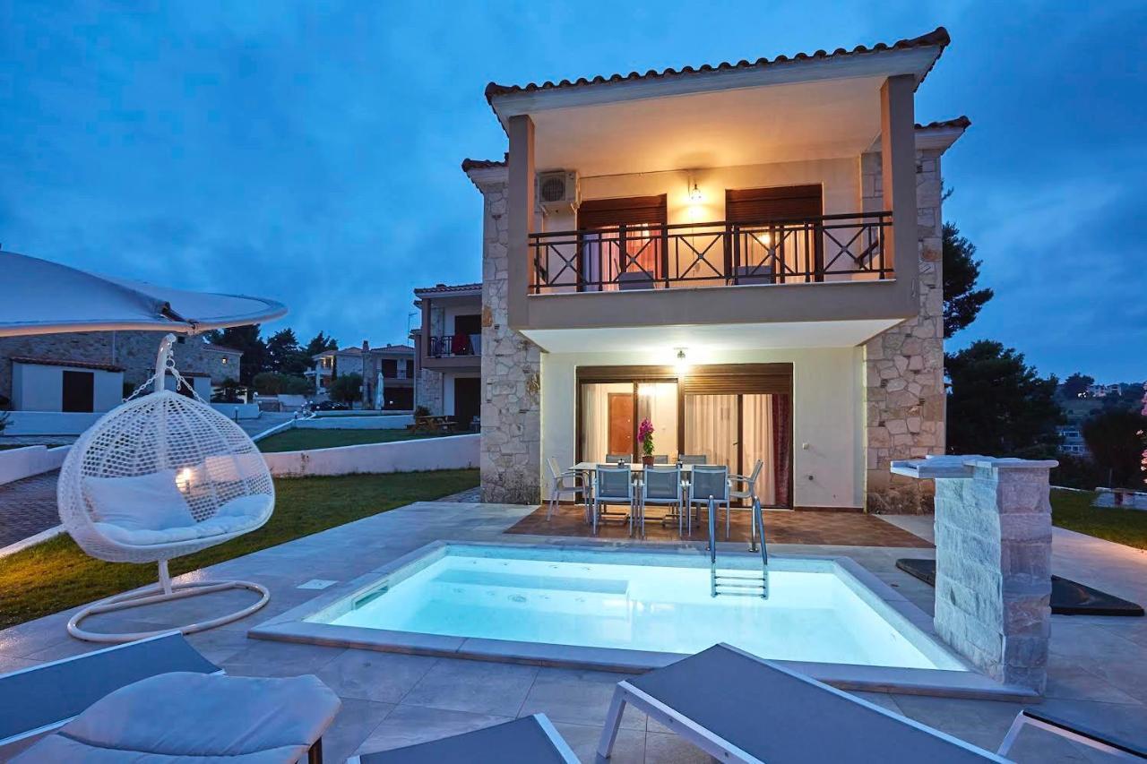 Earthy Boutique Luxurious House -Marble Luxury House Villa Paliúri Kültér fotó